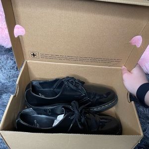 Gently Used Black Dr. Martins #1461 Patent Lamper Women’s Shoes